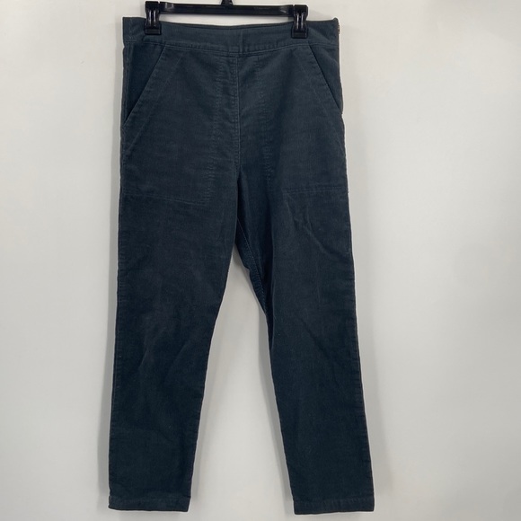 Prairie Underground Pants - Prairie underground blue corduroy high waisted pants